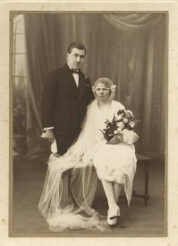 Eugene Noyelle Irene Douay mariés