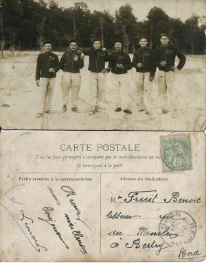 Leonard carte postale 1905