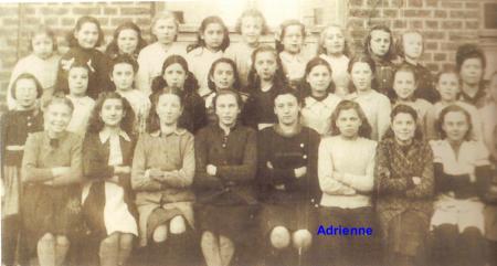 Photo de classe adrienne 1949 001